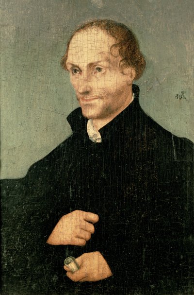 Portrait of Philipp Melanchthon by Lucas Cranach the Elder